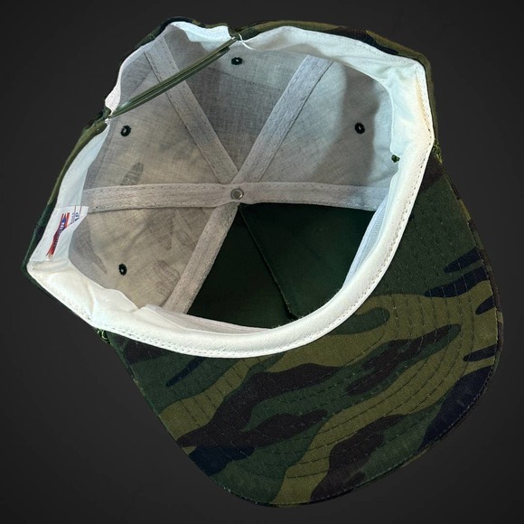 Vintage Hammond’s Auto Value Parts Store Camouflage Rope SnapBack Hat Cap - Picture 5 of 6